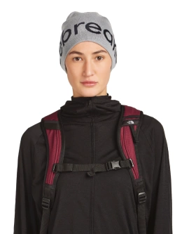 Czapka termoaktywna Icebreaker Beanie z wełny merino, szaro-czarna