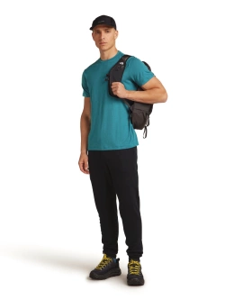 Spodnie termoaktywne Icebreaker Merino Blend 300 RealFleece™ Descender, czarne