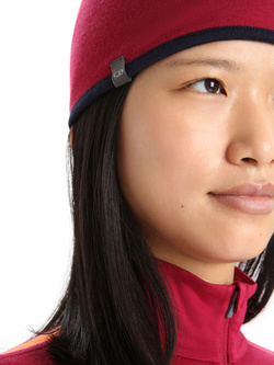 Czapka Icebreaker Pocket Hat bordowa