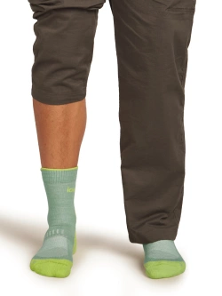 Skarpety termoaktywne Icebreaker Merino Hike+Liner Crew zielone