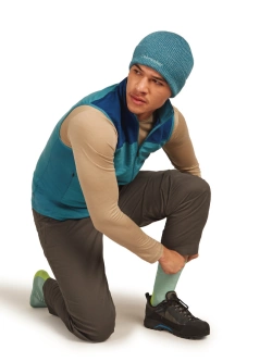 Skarpety termoaktywne Icebreaker Merino Hike+Liner Crew zielone