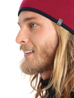 Czapka Icebreaker Pocket Hat bordowa