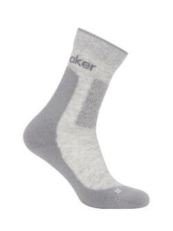 Skarpety termoaktywne damskie Icebreaker Merino Hike+ Medium Crew szare