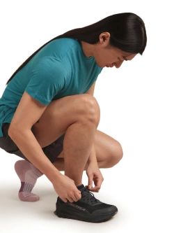 Skarpety termoaktywne Icebreaker Multisport Light Micro różowo-bordowe