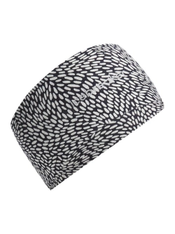 Opaska Icebreaker Merino 200 Oasis Headband Flock Forms AOP granatowo-biała