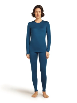Legginsy damskie Icebreaker Merino 260 Tech High Rise ciemnoeniebieskie