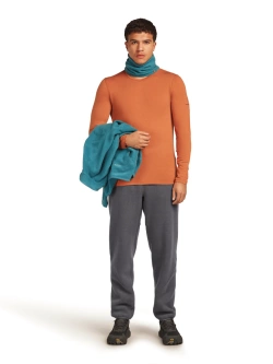 Spodnie termoaktywne Icebreaker Merino Blend 800 RealFleece Classic Pile Pants szare