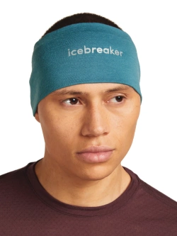 Opaska termoaktywna unisex Icebreaker Merino 200 Oasis, niebieska