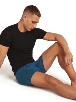 Bokserki Icebreaker Merino 150 Anatomica, ciemnoniebieskie