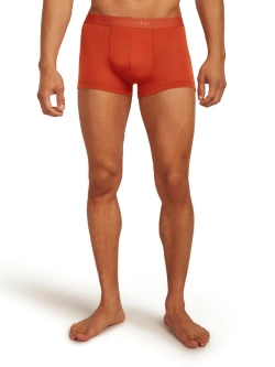 Bokserki termoaktywne Icebreaker Merino 125 Cool-Lite Anatomica Trunks czerwone