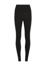 Legginsy termoaktywne damskie Icebreaker Merino 200 Oasis High Rise czarne