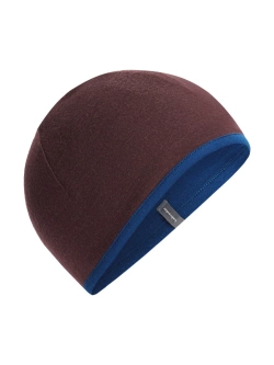 Czapka Icebreaker Pocket Hat niebiesko-bordowa