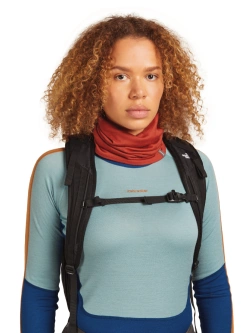 Kołnierz Icebreaker Flexi Chute czerwony