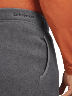 Spodnie termoaktywne Icebreaker Merino Blend 800 RealFleece Classic Pile Pants szare