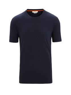 Koszulka z krótkim rękawem Icebreaker Central Classic SS Tee granatowa