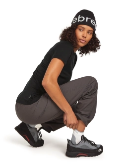 Skarpety termoaktywne damskie Icebreaker Merino Hike+ Light Mini biało-szare