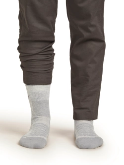 Skarpety termoaktywne damskie Icebreaker Merino Hike+ Heavy Crew szare