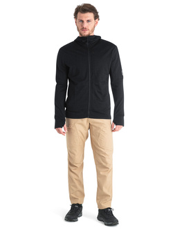 Bluza z kapturem Icebreaker Merino 260 Quantum IV czarna