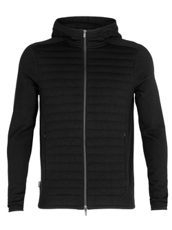 Bluza Icebreaker ZoneKnit LS Zip Hoodie czarna