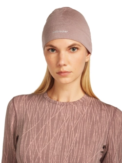 Czapka termoaktywna unisex Icebreaker Merino 200 Oasis Beanie pudrowo różowa