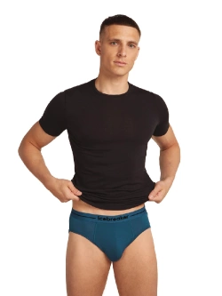 Slipy Icebreaker Anatomica Briefs ciemnoeniebieskie