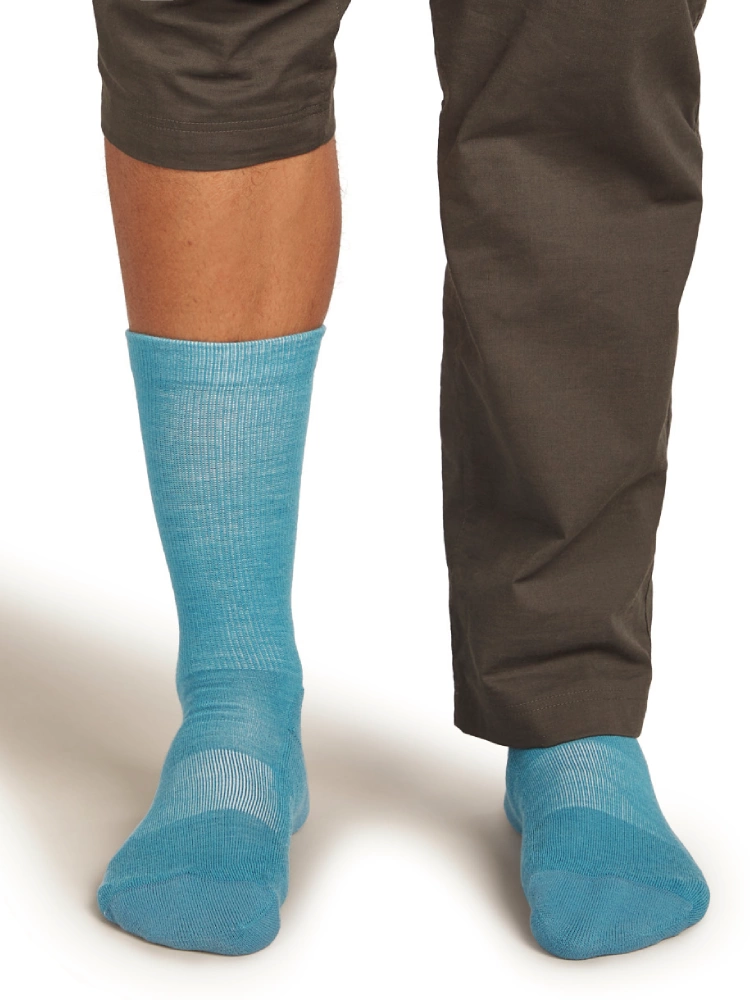 Skarpety Icebreaker Lifestyle Crew Light niebieskie