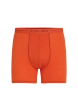 Bokserki Icebreaker Merino 150 Anatomica, pomarańczowe
