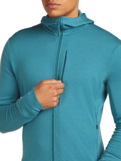 Bluza termoaktywna Icebreaker Merino 260 Quantum niebieska