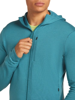 Bluza termoaktywna Icebreaker Merino 260 Quantum niebieska