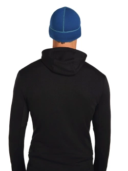 Czapka Icebreaker Merino 260 Waffle Knit Wander Reversible Beanie niebieska