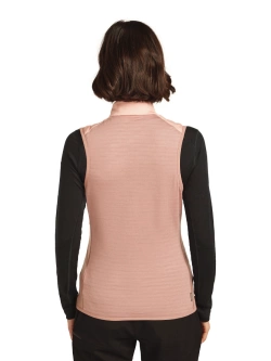 Kamizelka termoaktywna damska Icebreaker Merino Blend 300 RealFleece Descender Vest różowa