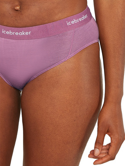 Majtki hipster damskie Icebreaker Merino 125 Cool-Lite™ Sprite Hipster różowe