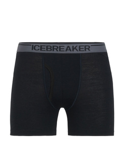 Bokserki Icebreaker Anatomica wFly jet szare