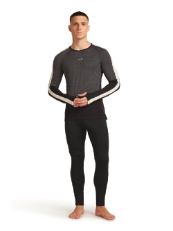 Legginsy termiczne Icebreaker Merino 200 Oasis+ czarne