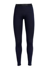 Legginsy damskie Icebreaker 260 Tech granatowe