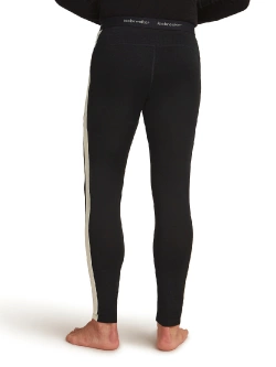 Legginsy termiczne Icebreaker Merino 200 Oasis+ czarne