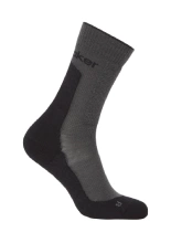 Skarpety damskie Icebreaker Merino Hike+ Medium Crew czarno-szare