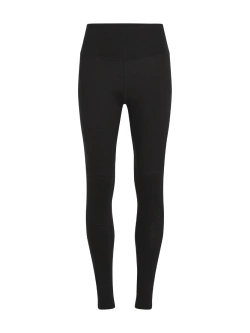 Legginsy termiczne damskie Icebreaker Merino 200 Oasis+, czarne