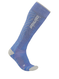 Skarpety Icebreaker Ski+ Medium OTC  Mountain Contour niebiesko-szare