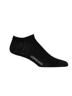 Skarpety Icebreaker Lifestyle Fine Gauge No Show czarne