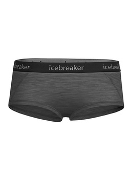 Bokserki damskie Icebreaker Sprite Hot szare