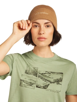 Czapka Icebreaker Merino All Day Toque jasnopomarańczowa