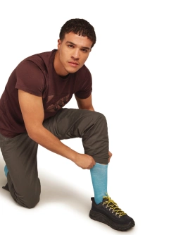 Skarpety Icebreaker Lifestyle Crew Light niebieskie