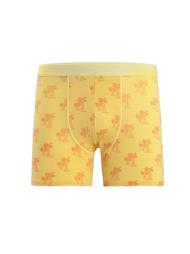 Bokserki Icebreaker Anatomica Boxers żółte