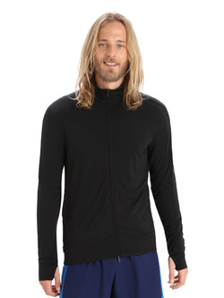 Bluza Icebreaker ZoneKnit LS czarna