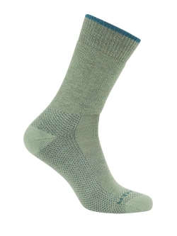 Skarpety termoaktywne damskie Icebreaker Merino Hike Medium Crew zielone