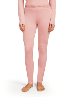 Legginsy damskie Icebreaker 260 Tech jasnoróżowe