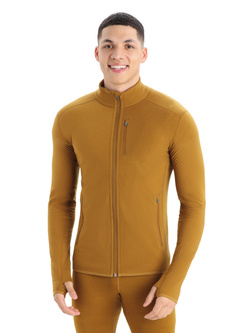 Bluza Icebreaker Descender LS brązowa