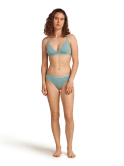 Figi damskie Icebreaker Siren Hipkini jasnoniebieskie
