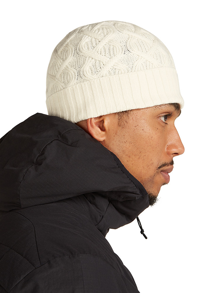 Czapka Icebreaker Merino Cable Knit biała